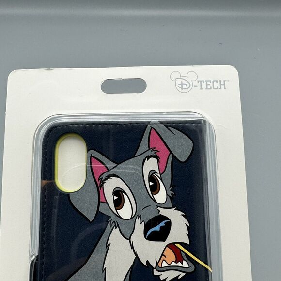 NIP Disney Parks D-Tech Lady & The Tramp iPhone XS Folio Case Spaghetti Dinner - Picture 4 of 10
